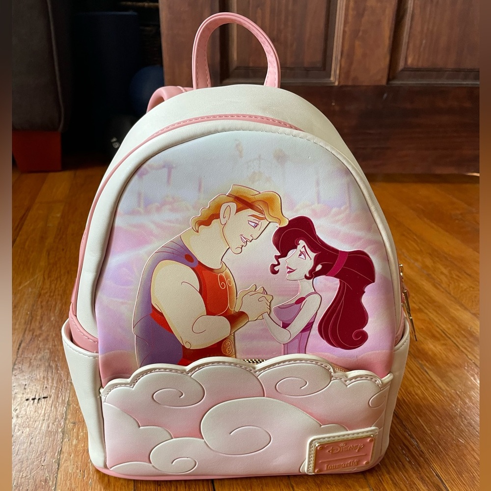 Hercules and Meg 25th Anniversary Loungefly Mini- Backpack